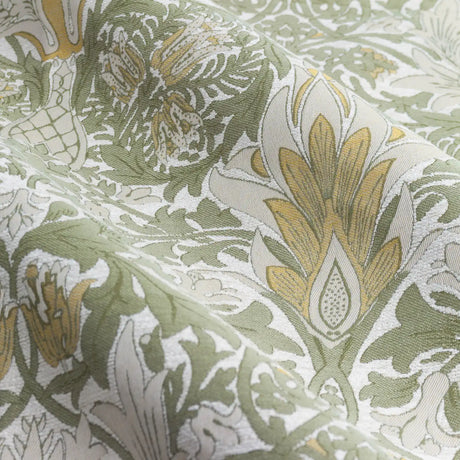 Snakeshead Sunflower / Stone Thermal Blackout Dimout Pencil Pleat Curtains - additional product view 4