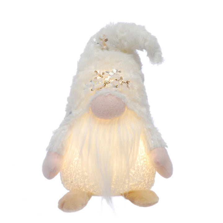 Snowflake Faux Fur Hat Light Up Gonk - Ideal