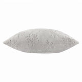 Snowflakes Faux Fur Cushion Cover Grey 50 x 50cm - image 3