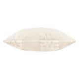 Snowflakes Faux Fur Cushion Cover Snow White 50 x 50cm - image 3