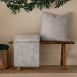 Snowflakes Soft Flannel Fleece Throw Grey 140 x 180cm - image 5