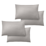 Catherine Lansfield So Soft Non-Iron Standard Pack of 4 Pillowcases Blush Pink