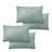 Catherine Lansfield So Soft Non-Iron Standard Pack of 4 Pillowcases Green