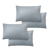 Catherine Lansfield So Soft Non-Iron Standard Pack of 4 Pillowcases Slate Grey