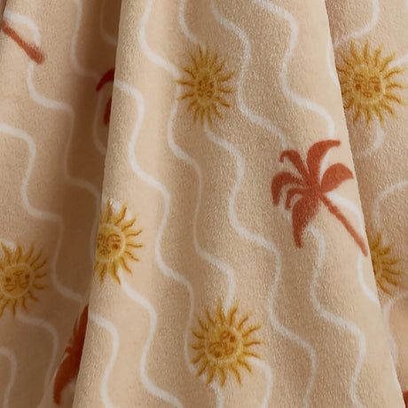 Fusion Soleil Mediterranean Print Recycled Polyester Throw 120cm x 150cm 2