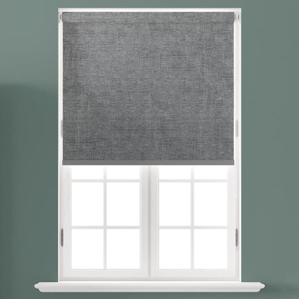 Soma Graphite Blackout Made to Measure Roller Blind - Ideal