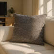 Somerset Chenille Cushion Cover and Filled Cushion 18" x 18" (45cm x 45cm) - Graphite