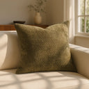 Somerset Chenille Cushion Cover and Filled Cushion 18" x 18" (45cm x 45cm) by Sundour