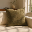 Somerset Chenille Cushion Cover and Filled Cushion 18" x 18" (45cm x 45cm) - Sage