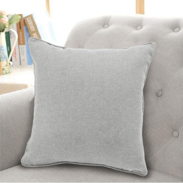 Spencer Faux Wool Grey Cushion Cover 17" x 17" - Ideal