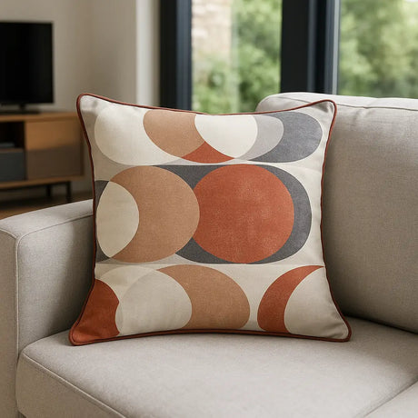 Sander Duck Egg Cushion Cover 43cm x 43cm (17") - Spice