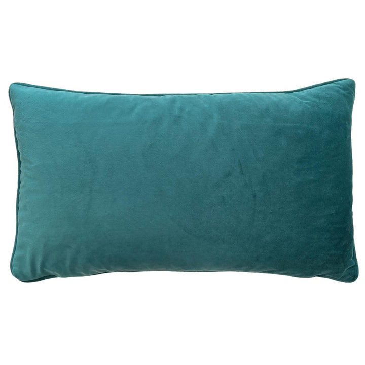 Stag Scene Teal Christmas Cushion Cover 12" x 20" - Ideal
