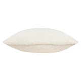 Stanza Faux Fur Velvet Ecru Cushion Cover 55cm x 55cm - additional product view 3