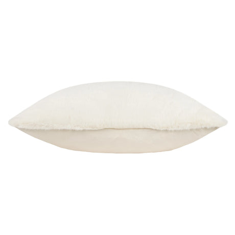 Stanza Faux Fur Velvet Ecru Cushion Cover 55cm x 55cm - additional product view 3