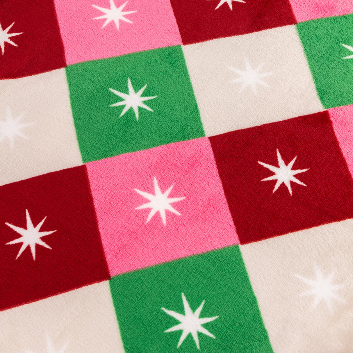 Star Sherpa Fleece Throw Multicolour 140 x 180cm - image 4