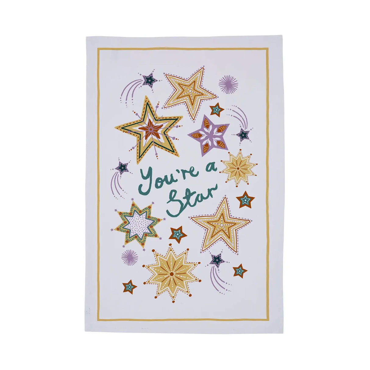 You're a Star Cotton Tea Towel by Ulster Weavers