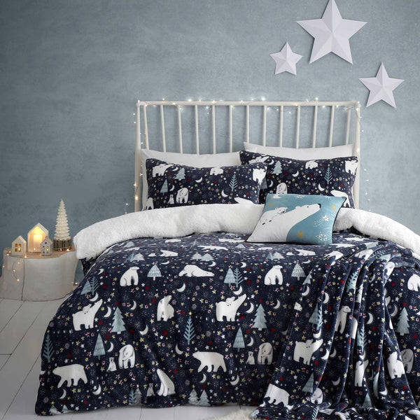 Starry Night Fleece Duvet Cover Set - Ideal