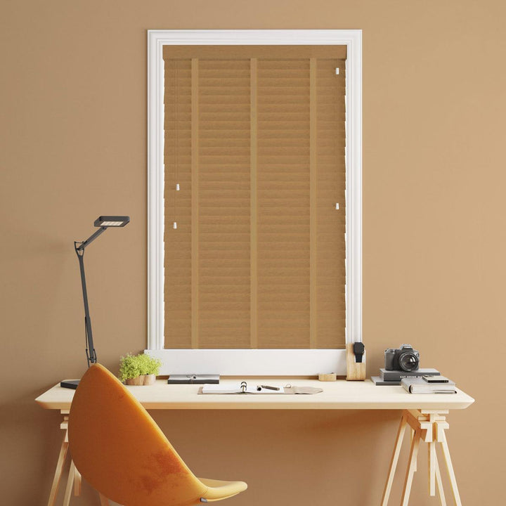 Starwood Soho Made to Measure Wood Venetian Blind with Canvas Tapes - Ideal