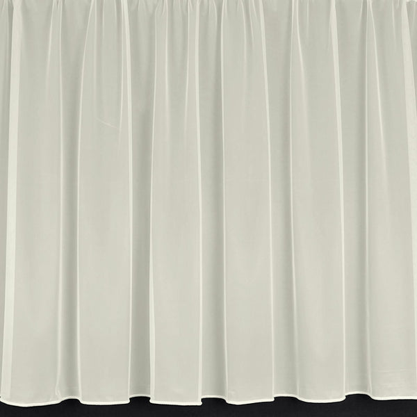 Sue Plain Cream Net Curtain - Ideal