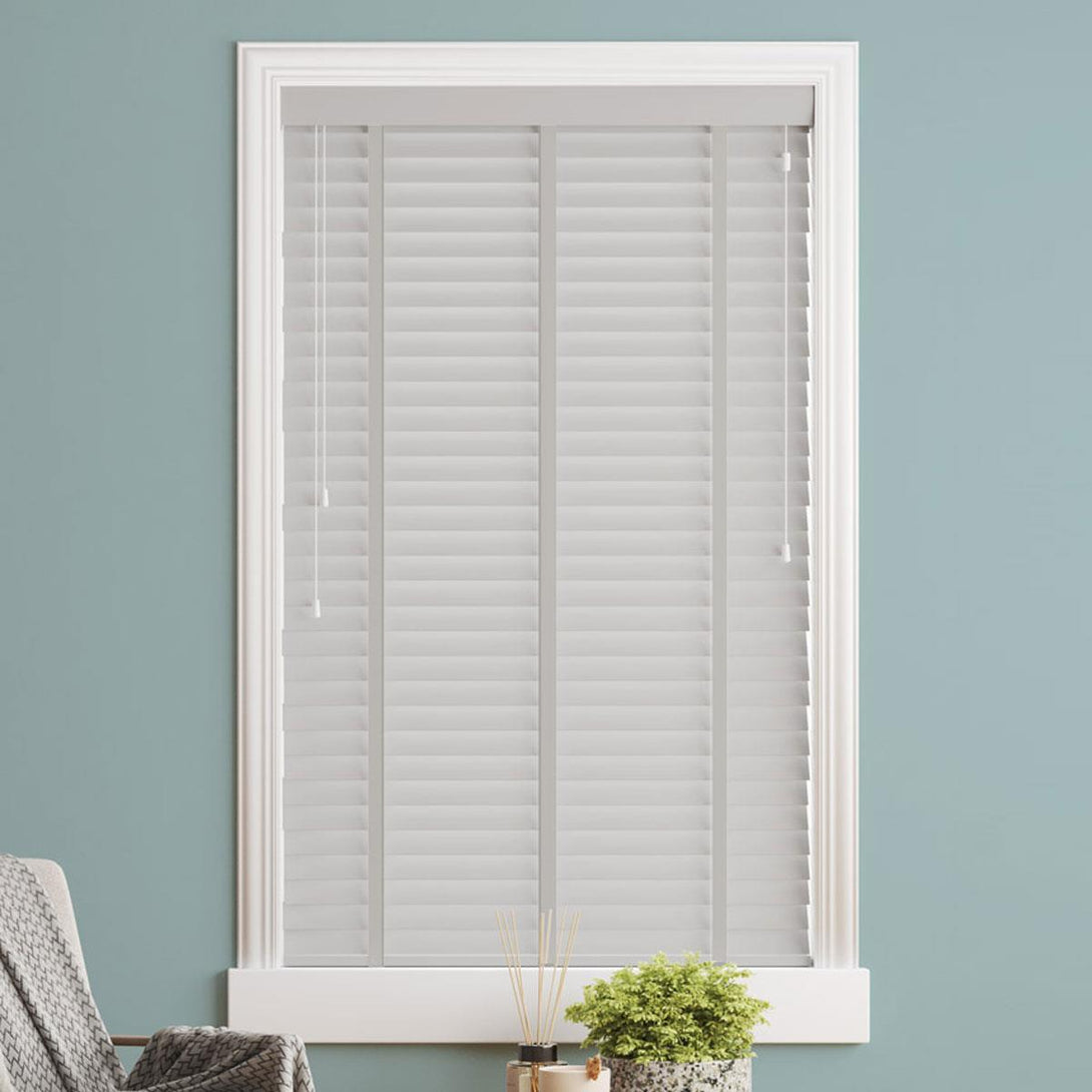 Sunwood Faux Wood Mission Fine Grain Made to Measure Venetian Blind with Tapes Blinds Decora   