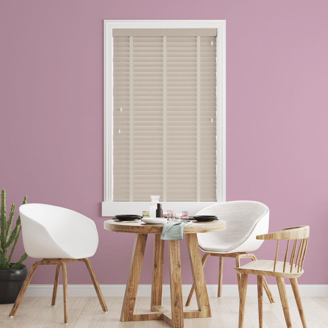Sunwood Wood Morena Made to Measure Venetian Blind with Mist Tapes - Ideal