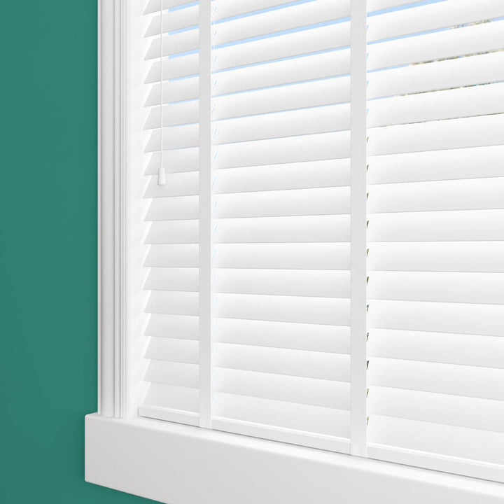 Sunwood Wood Pure Made to Measure Venetian Blind with Cotton Tapes - Ideal