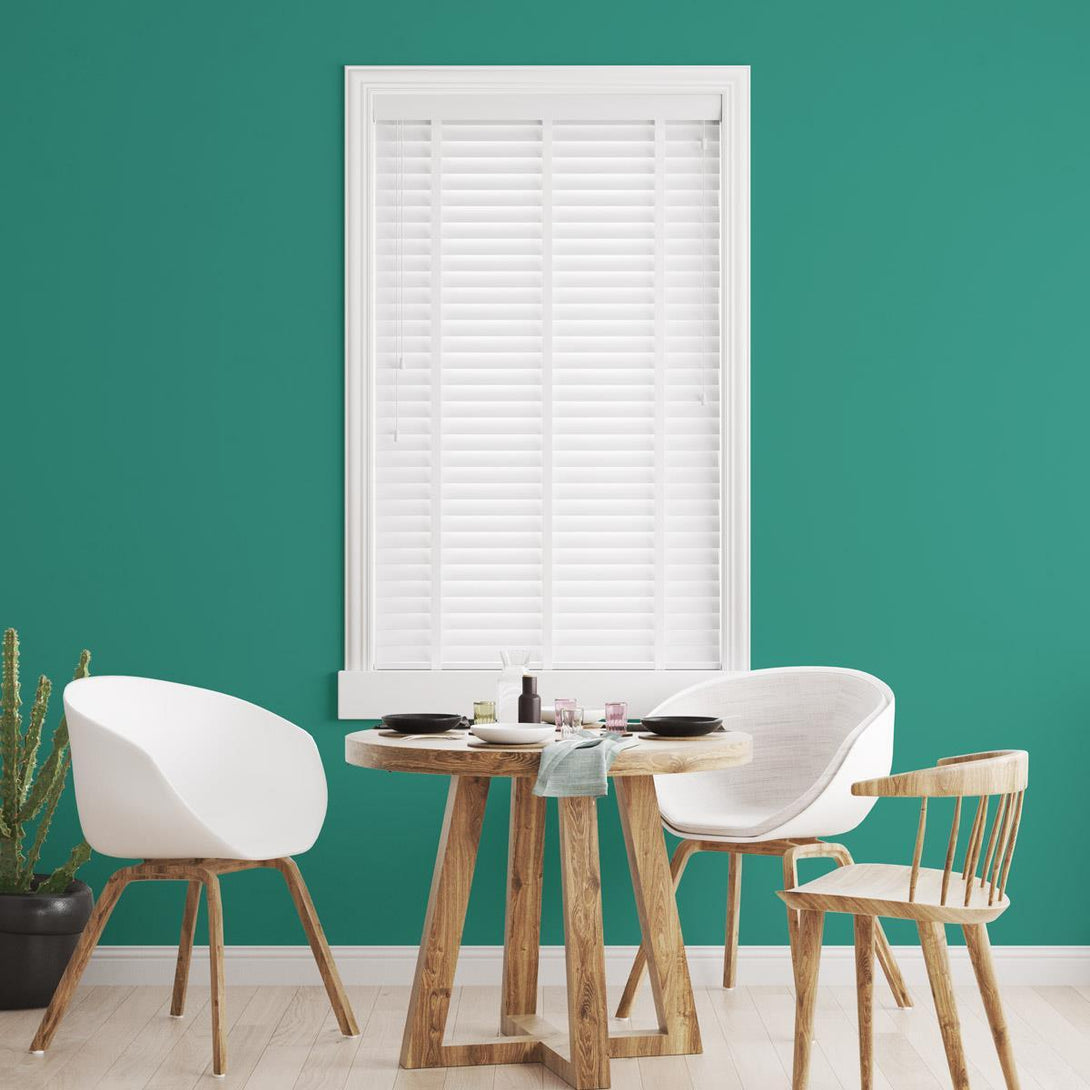 Sunwood Wood Pure Made to Measure Venetian Blind with Cotton Tapes - Ideal