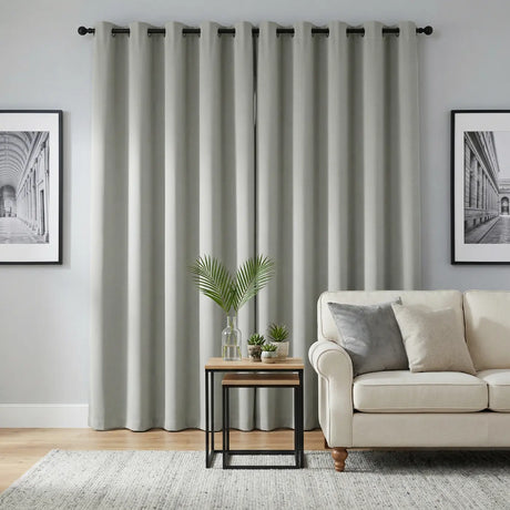 Supersoft Thermal Dim Out Lined Eyelet Curtains