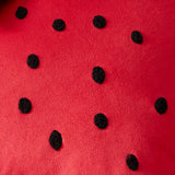 Bedlam Strawberry Shaped Kids Filled Cushion Red 2