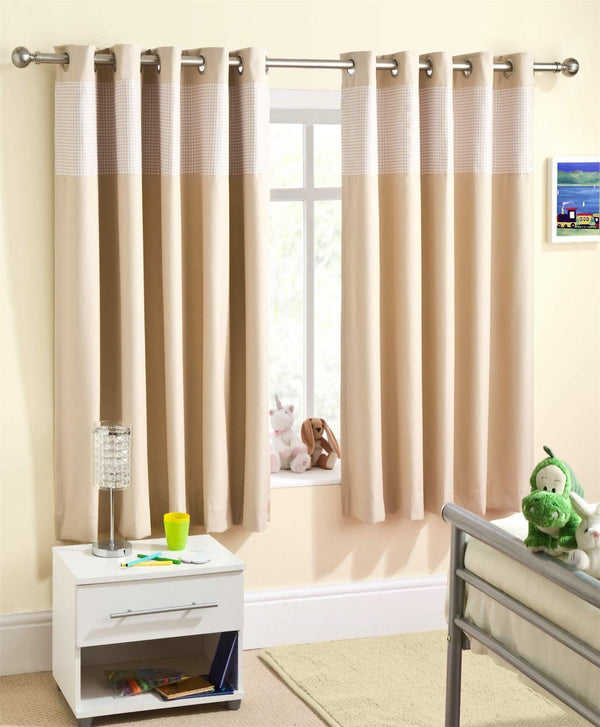 Sweetheart Curtains Natural 66x72 - Ideal