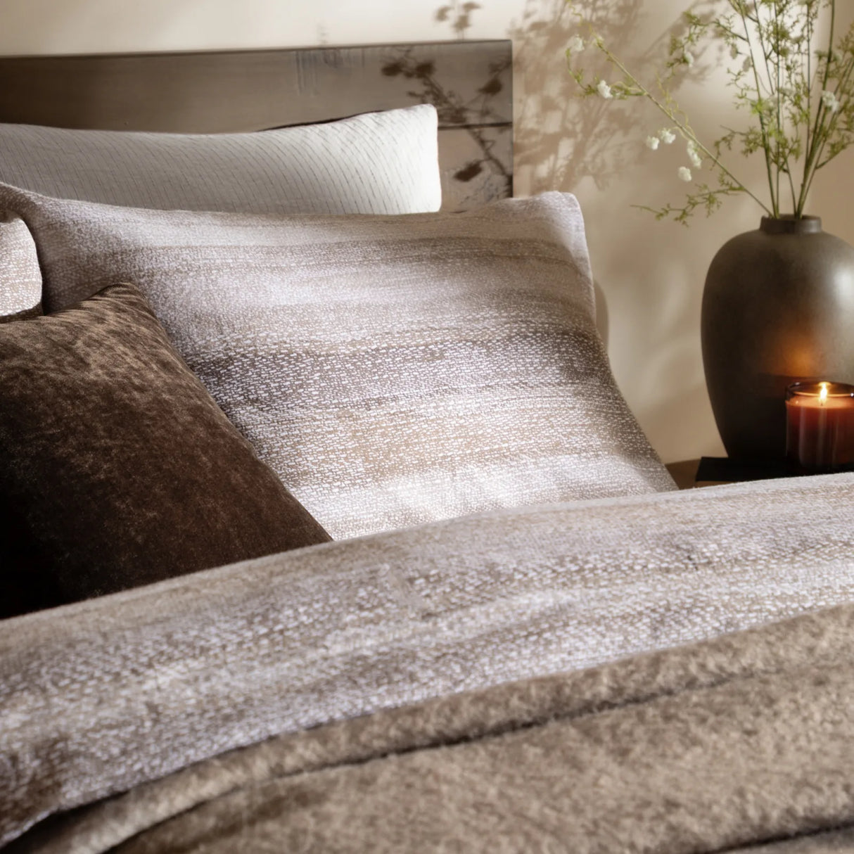 Swift Brushed Cotton Duvet Cover Set Natural - image 4