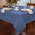 Gingham Check Blue Kitchen Textile