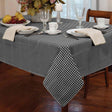 Gingham Check Black Kitchen Textile