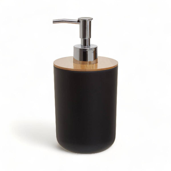 Tall Black Bamboo Dispenser - Ideal