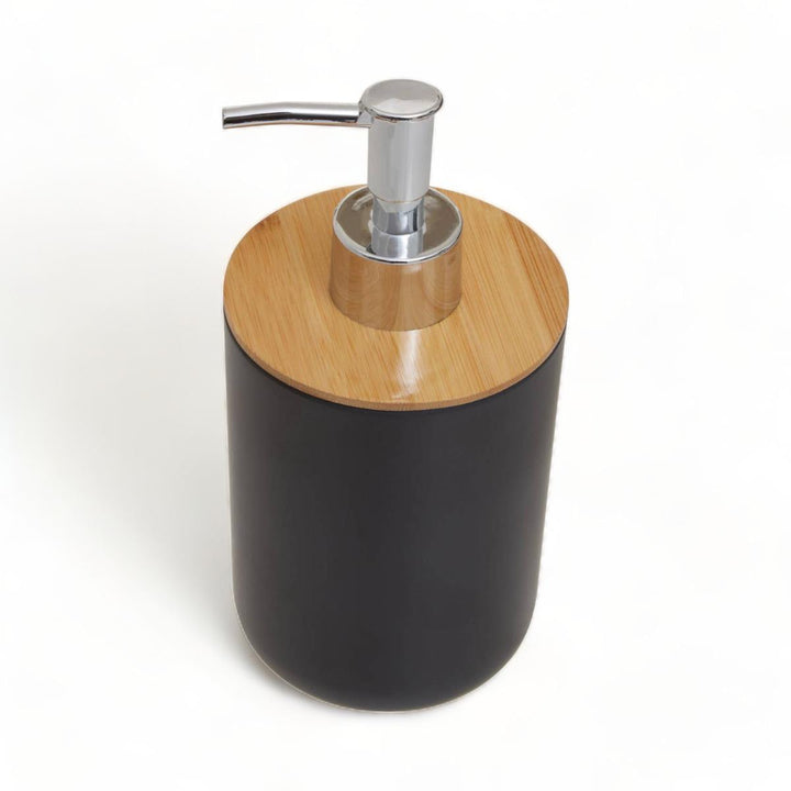 Tall Black Bamboo Dispenser - Ideal