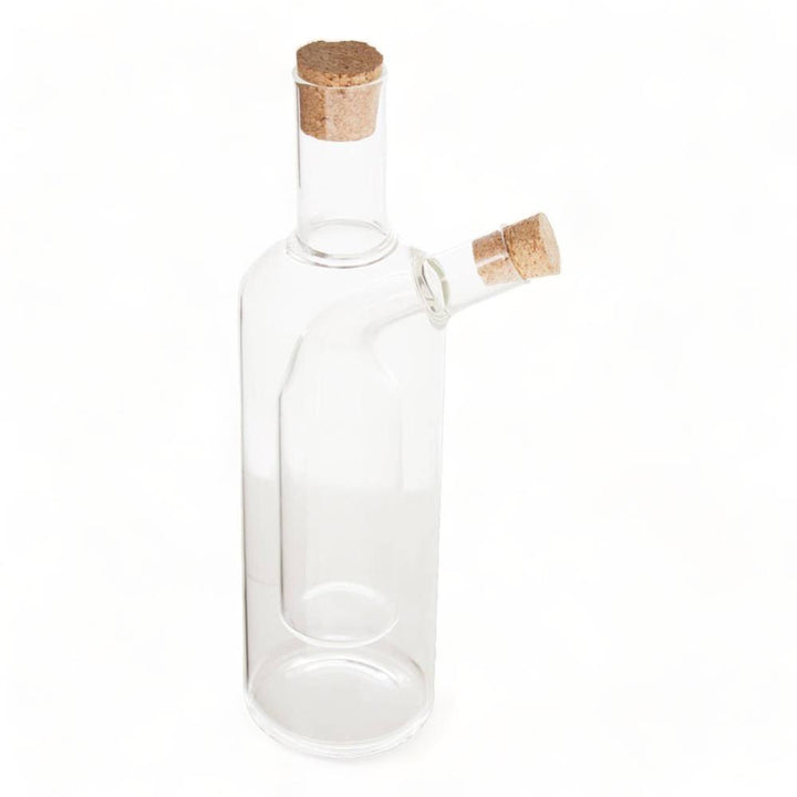 Tall Glass Duo Oil + Vinegar Bottle - Ideal