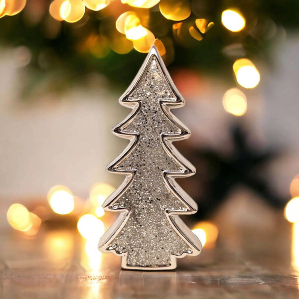 Tall Gold Glitter Christmas Tree - Ideal