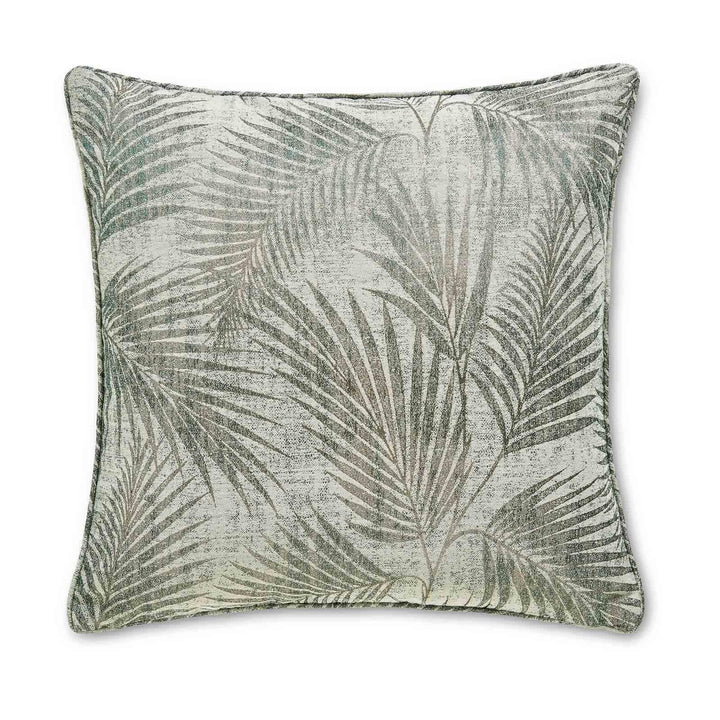 Tamra Palm Luxury Green Cushion Cover 20" x 20" - Ideal