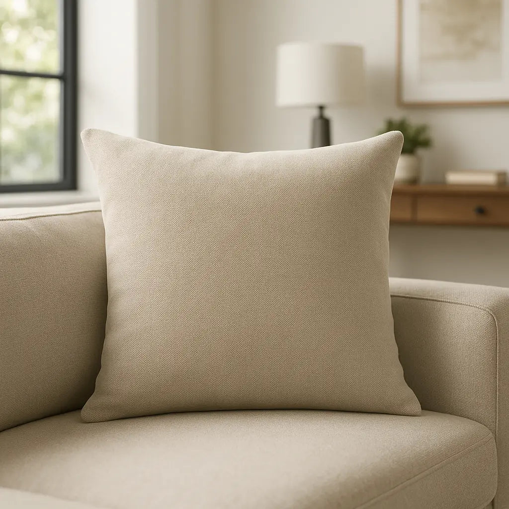Essential Taupe Cushion Cover 45cm x 45cm ( 45cm x 45cm )