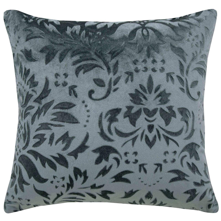 Taylor Damask Grey Cushion Cover 17"x17" - Ideal