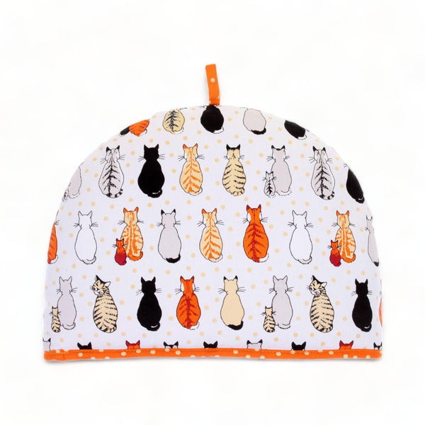 Cats in Waiting Luxury Cotton Tea Cosy