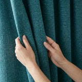 Pembrey Thermal Brushed Cotton Pencil Pleat Curtains 12