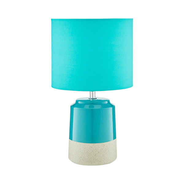 Pop Table Lamp Turquoise Table Lamps Artisan Abode   