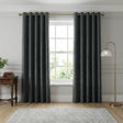 Temple Velvet Blackout Eyelet Ring Top Curtains 1