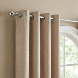 Temple Velvet Blackout Eyelet Ring Top Curtains 6