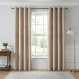 Temple Velvet Blackout Eyelet Ring Top Curtains 5