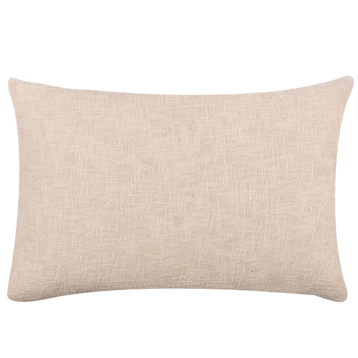 Terra Moss Slub Cotton Cushion Cover 16" x 24" - Ideal