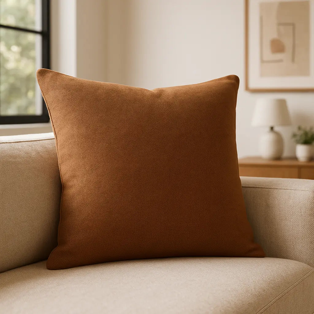 Essential Tan Cushion Cover 45cm x 45cm ( 45cm x 45cm )