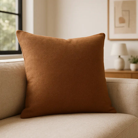 Essential Cushion Cover 45cm x 45cm (18"x18") - Tan