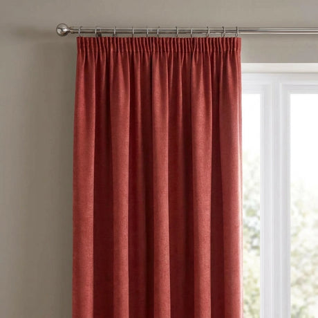 Galaxy Dim Out Woven Thermal Pencil Pleat Curtains 35
